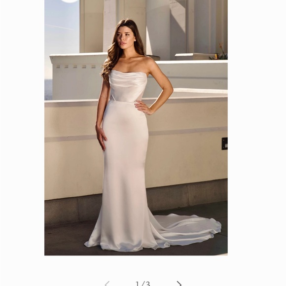 Stella York Elegant White Wedding Dress